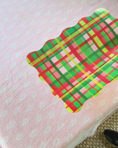 Holiday Plaid Table Bundle (Placemats + Napkins)