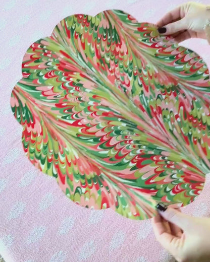 Marble Heavy-duty Paper Plates