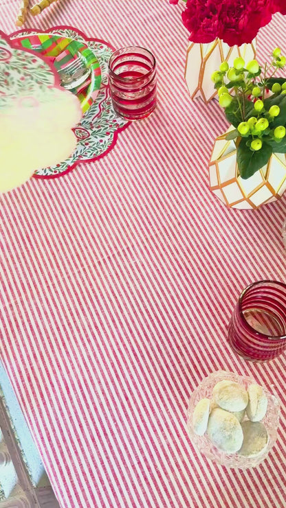 Bow Garden 2 Table Bundle (Placemats + 7" Plates + 10" Plates + Napkins)