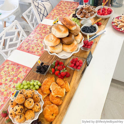 Sun Burst Florals Paper Placemats