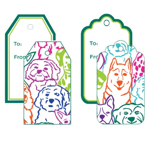 Hair of the Dog Wine Bag Gift Tag