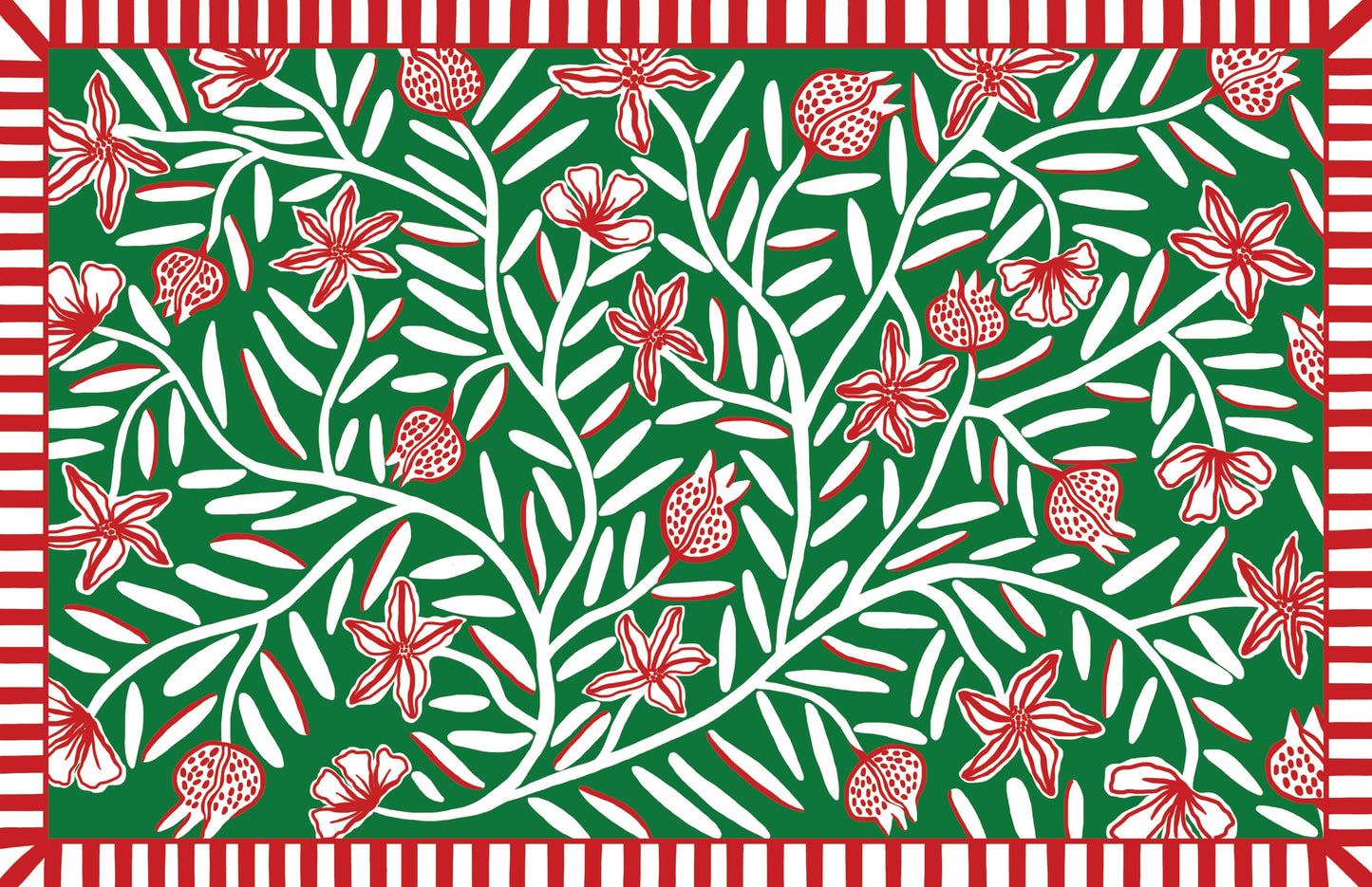 Holiday Garden Paper Placemats