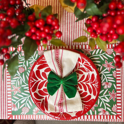 Holiday Garden Paper Placemats