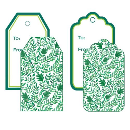 Vine Wine Bag Gift Tag